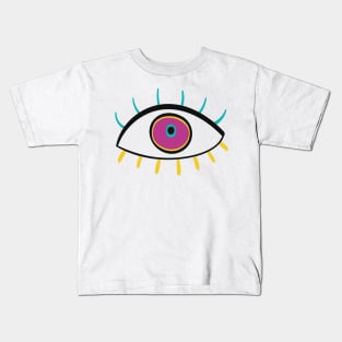 Eye For Evil Protection Kids T-Shirt